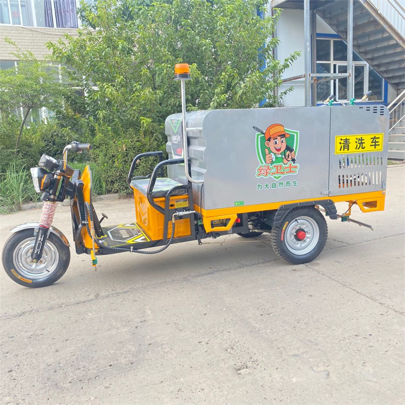 常德电动高压冲洗车CX700A（不锈钢箱体）