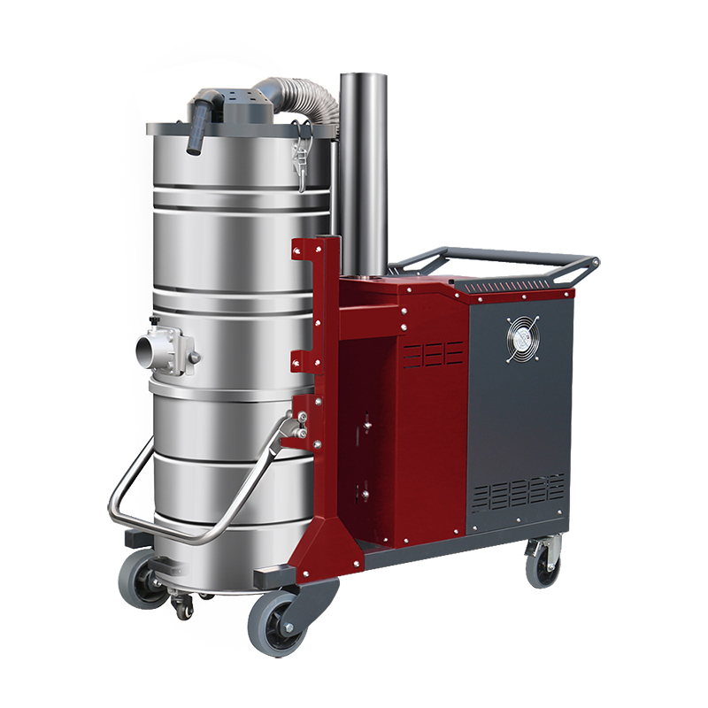 常德坦洁380V 双桶手动反吹工业吸尘器X8系列
